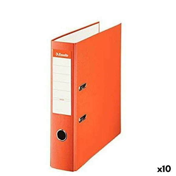 Ordnerbox mit Hebelmechanik Esselte Orange A4 (10 Stück)