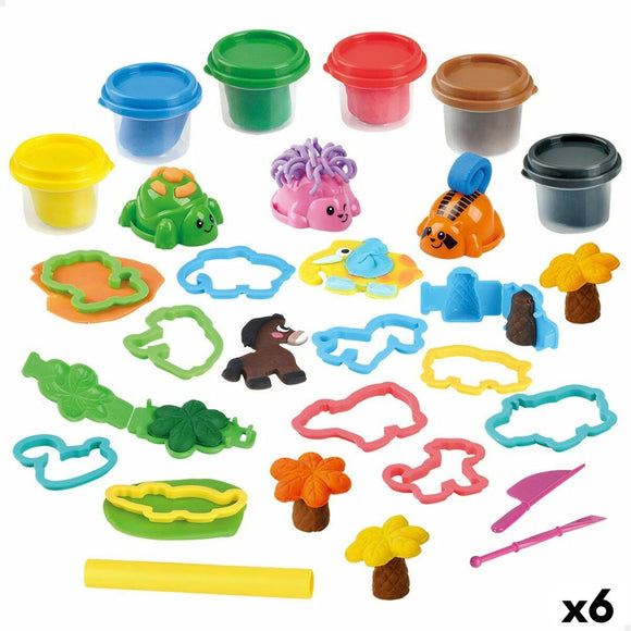 Knetspiel PlayGo Insel (6 Stück)