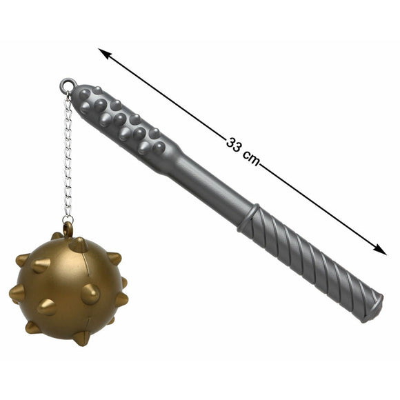 Kunststoffhammer 33 cm Gold