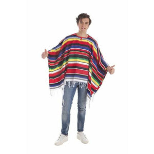 Verkleidung für Erwachsene Monterrey Poncho