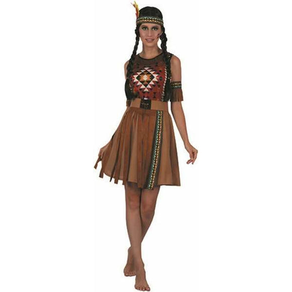 Verkleidung für Erwachsene Damen Indianer (4 Stücke)